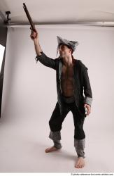 JACK PIRATE STANDING POSE WITH GUN #3